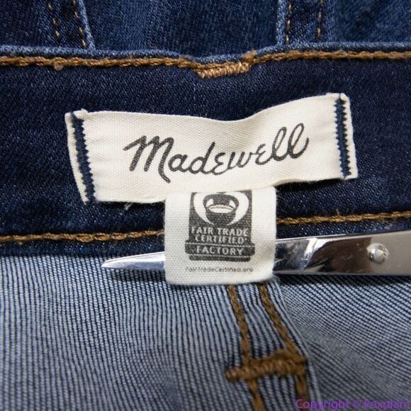 NEW Madewell 10" High-Rise Skinny Jeans in Woodland Wash: TENCEL™ Denim, 25 - Picture 14 of 15